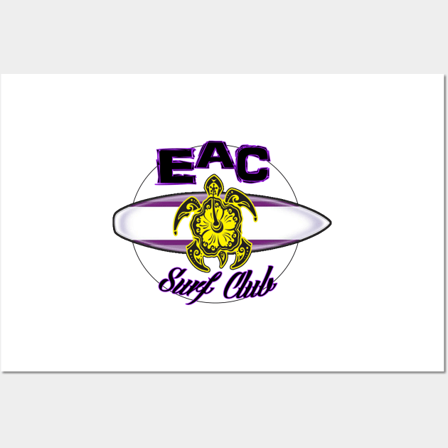 EAC Surf Club Wall Art by ZombeeMunkee